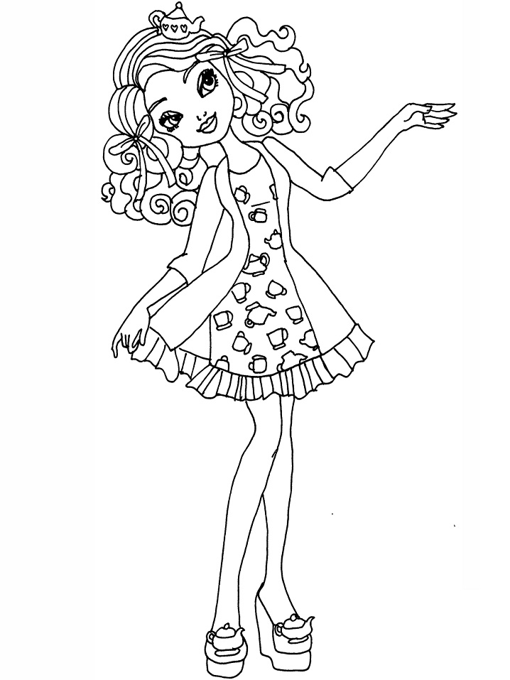 Getting Fairest Madeline Coloring Page - Free Printable Coloring Pages