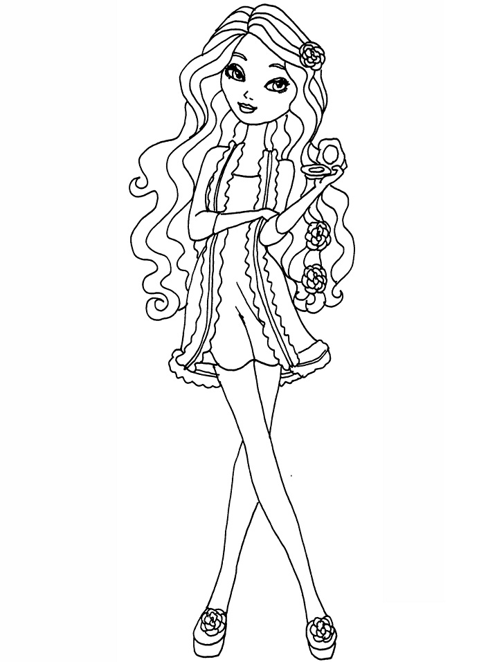 ever after high coloring pages  free printable coloring
