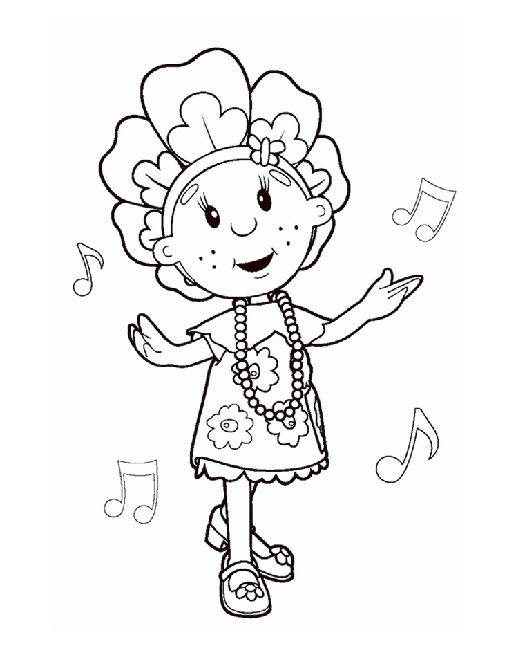 Fifi and the Flowertots Coloring Pages - Free Printable Coloring Pages