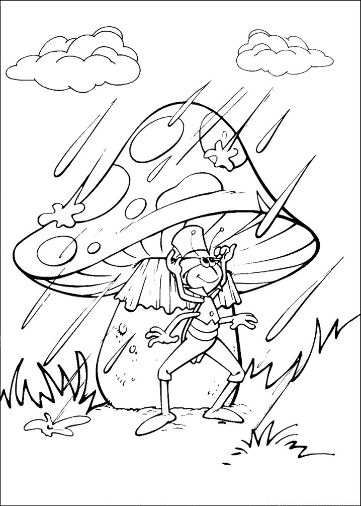 Download Maya the Bee Coloring Pages - Free Printable Coloring Pages for Kids