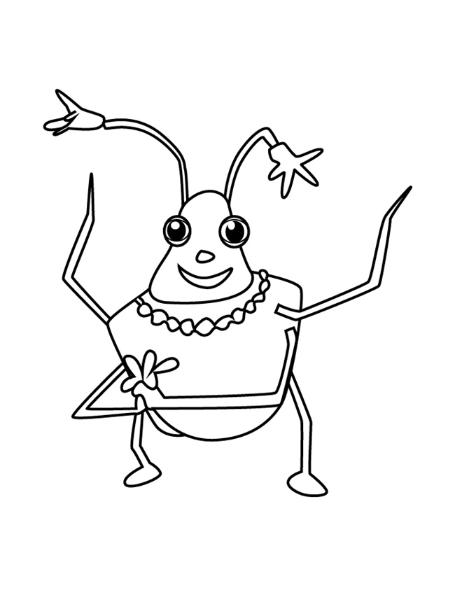 Stinky From Miss Spider Coloring Page Free Printable Coloring Pages For Kids