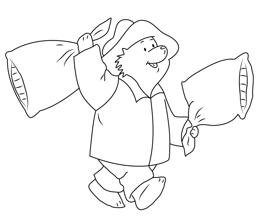 Paddington Bear Coloring Pages - Free Printable Coloring Pages for Kids
