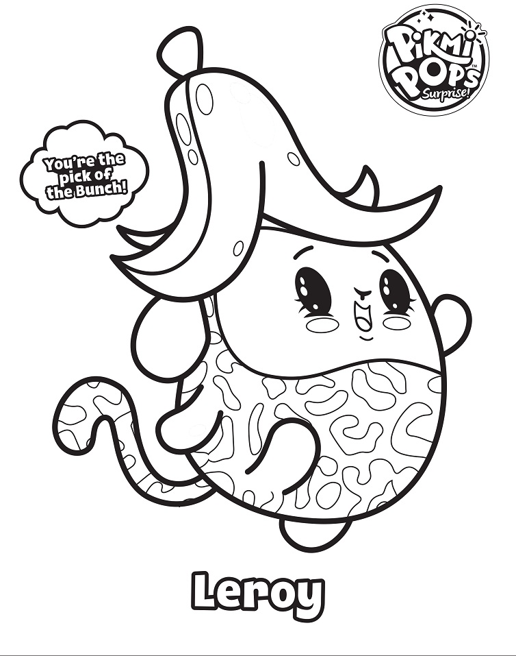 Pikmi Pops Coloring Pages - Free Printable Coloring Pages for Kids