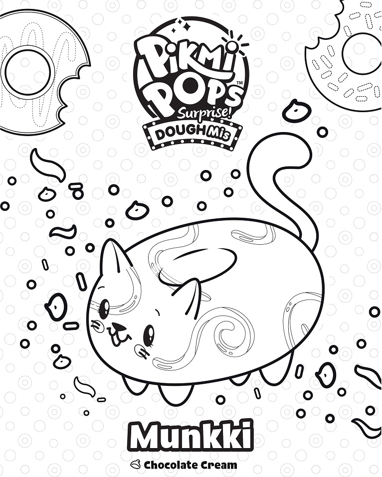 Munkki Coloring Page - Free Printable Coloring Pages for Kids