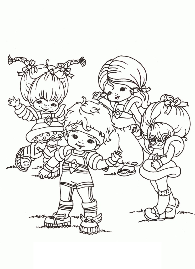 Lurky In Rainbow Brite Coloring Page - Free Printable Coloring Pages