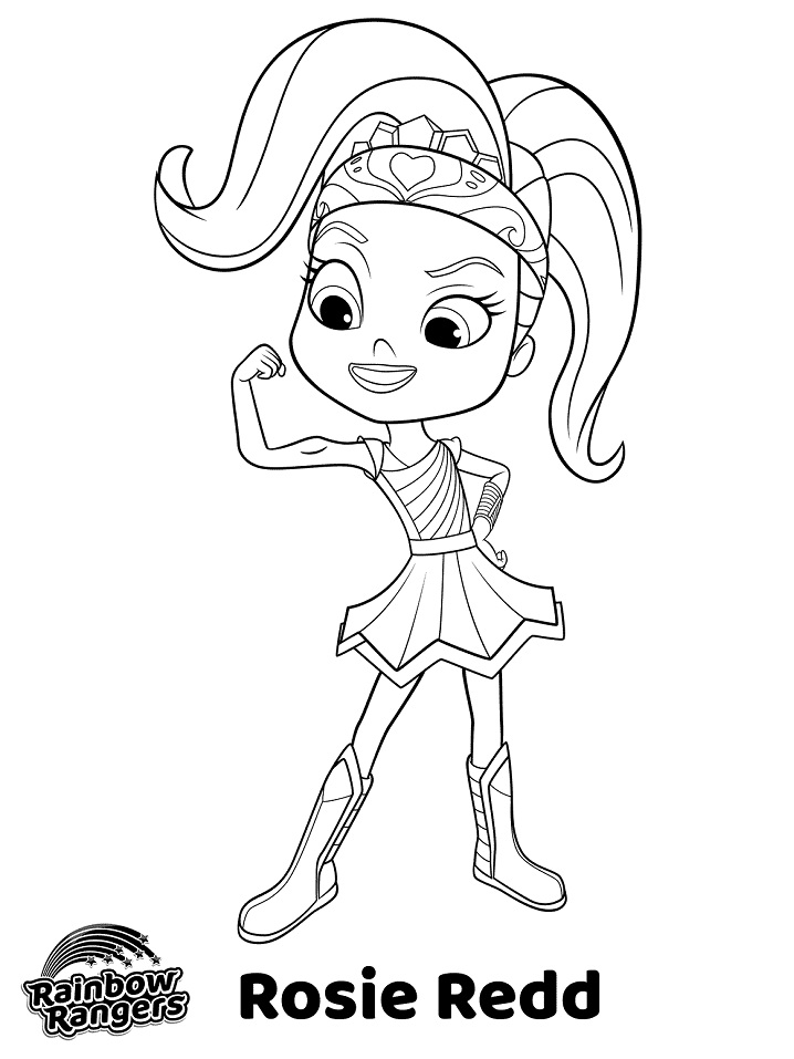 Rosie Redd Coloring Page - Free Printable Coloring Pages for Kids