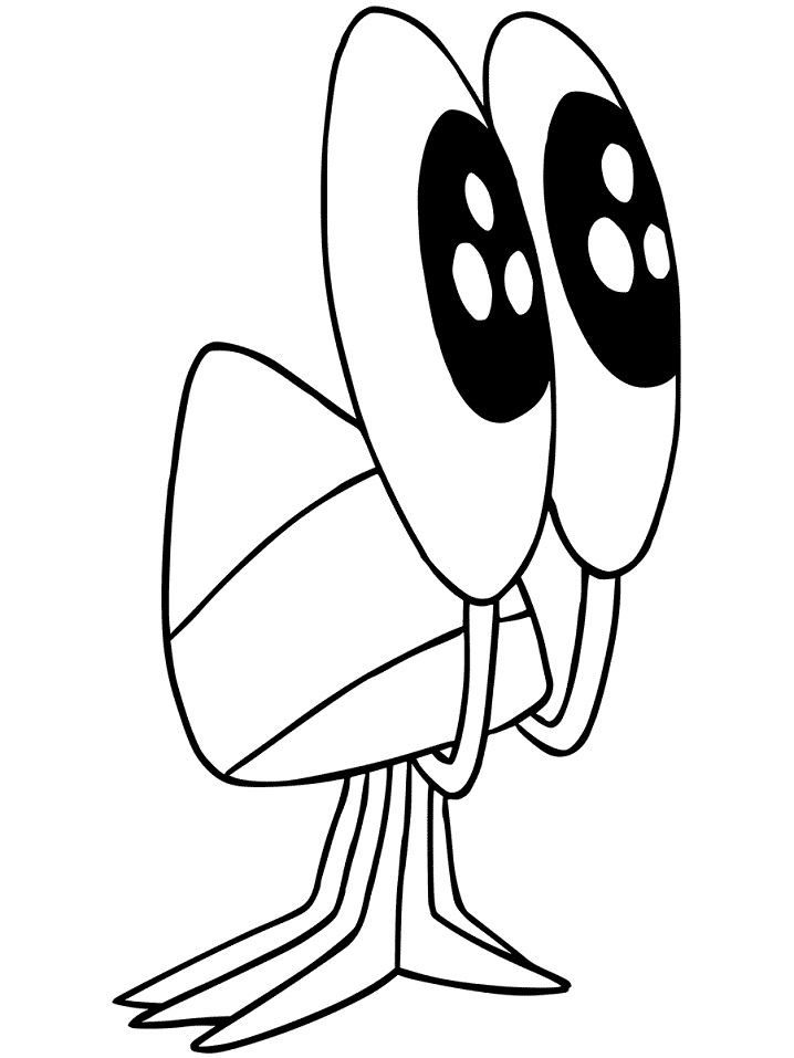 Hermit Crab Bernie Coloring Page - Free Printable Coloring Pages for Kids