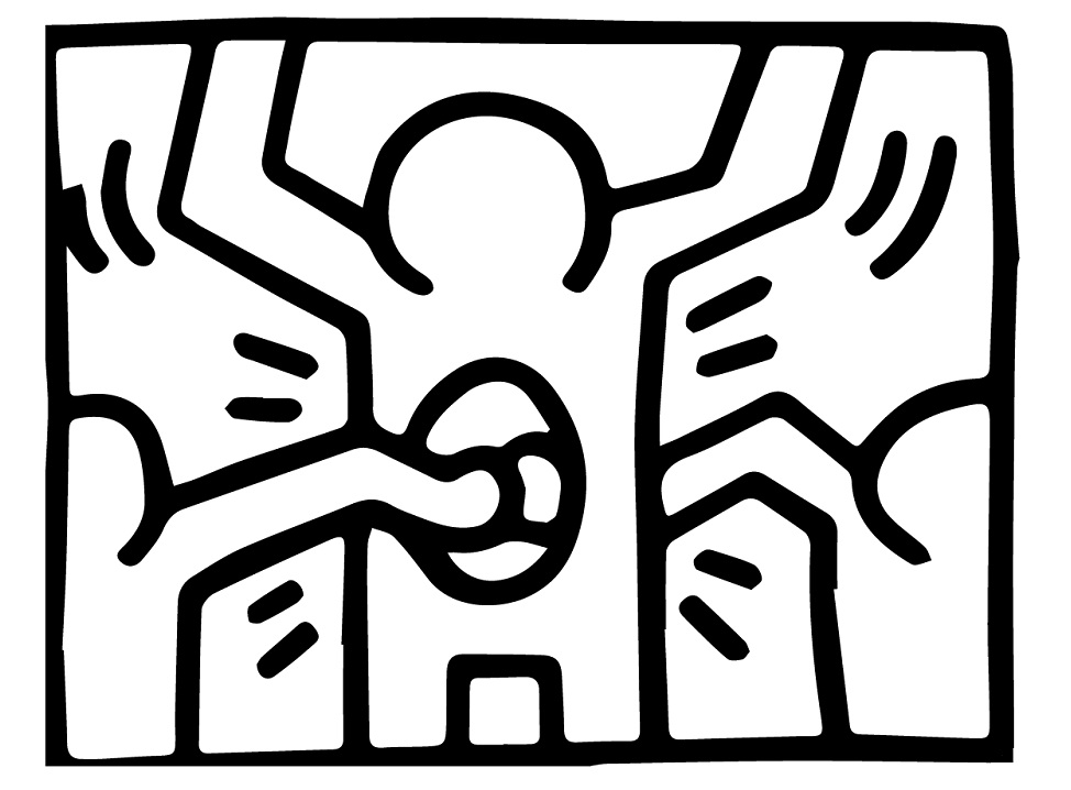 Keith Haring Coloring Pages - Free Printable Coloring Pages for Kids