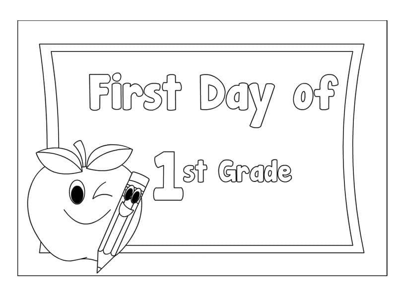 1st Day of First Grade