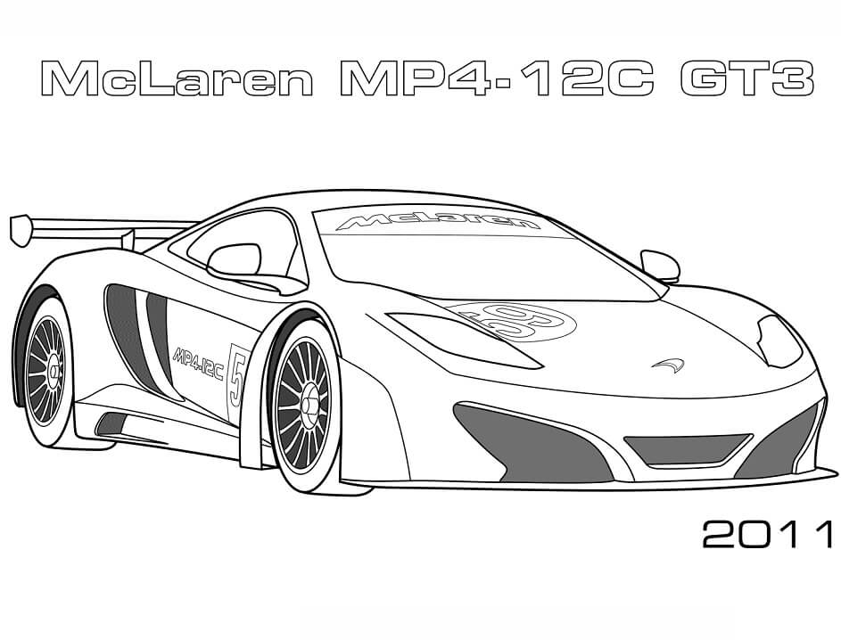 2011 McLaren MP4 12C GT3