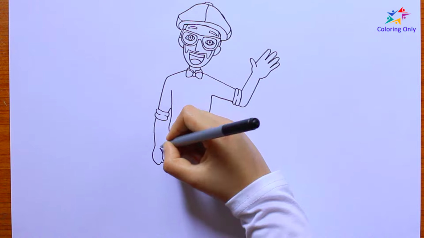 How to Draw Blippi: Easy Drawing Tutorial