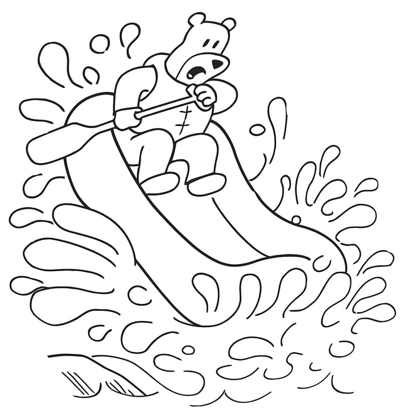 A Bear on Raft