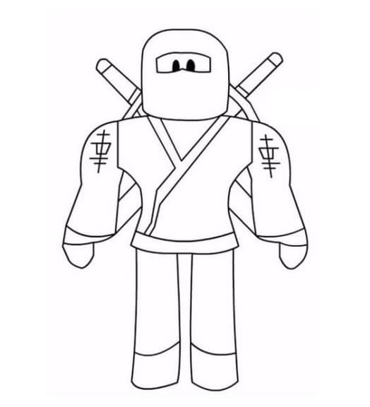 Roblox coloring pages - ColoringLib