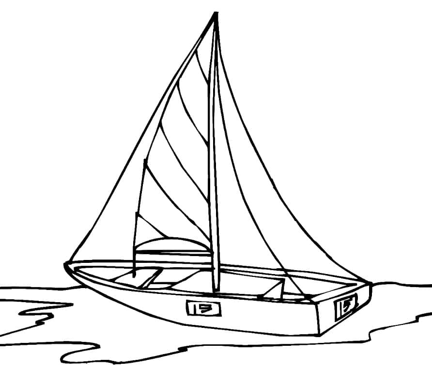 A Sailing Boat