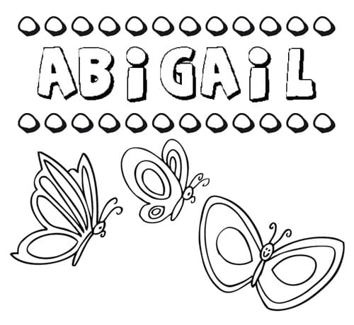 Abigail Coloring Pages - Free Printable Coloring Pages for Kids