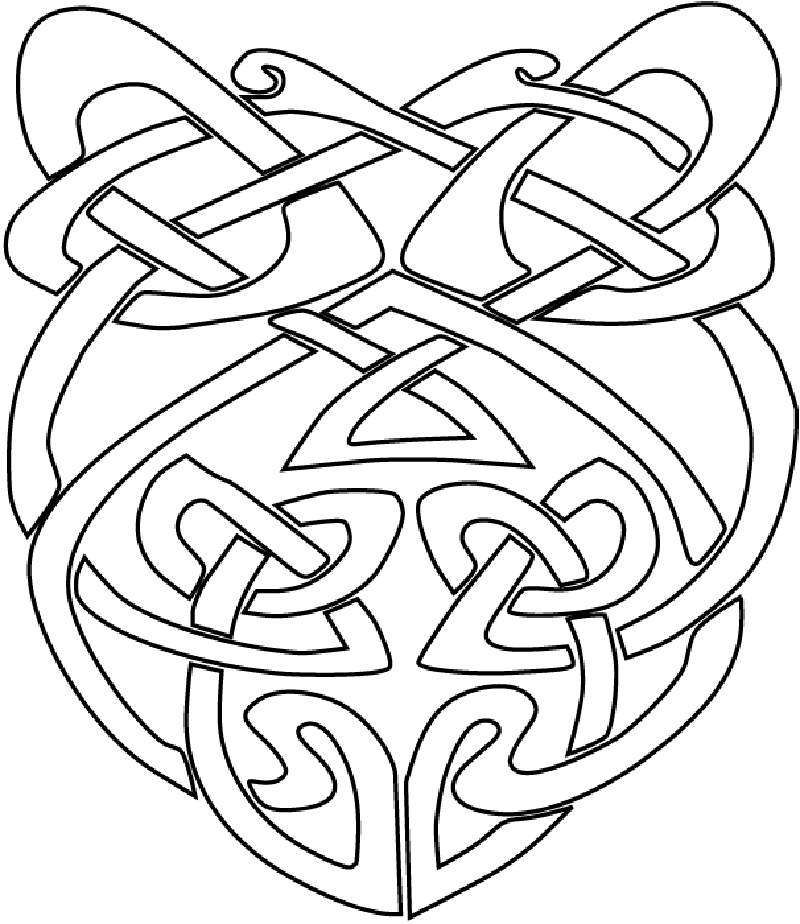 coloring pages abstract designs