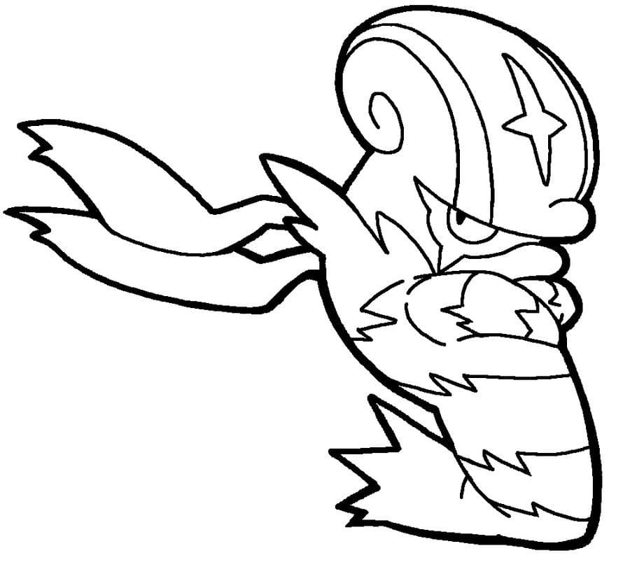 printable accelgor coloring pages pokemon