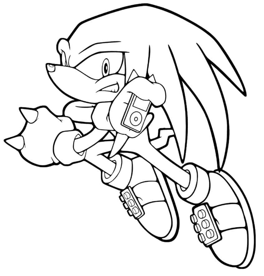 Action Knuckles The Echidna