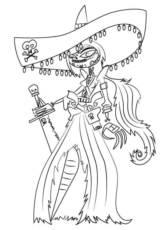 Adelita Sanchez from The Book of Life