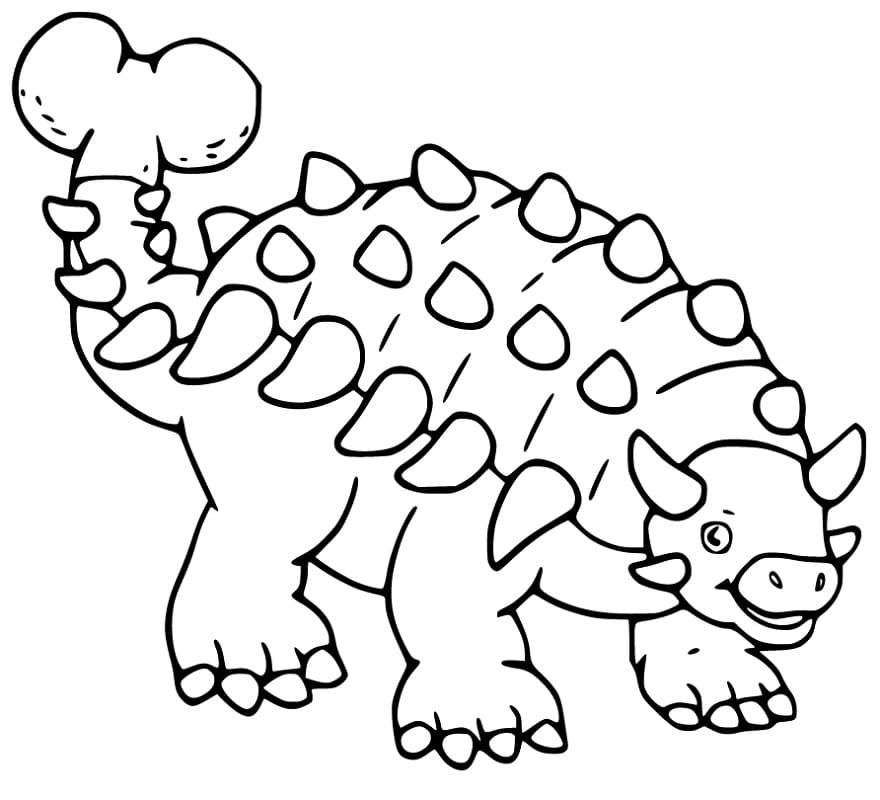 Adorable Ankylosaurus