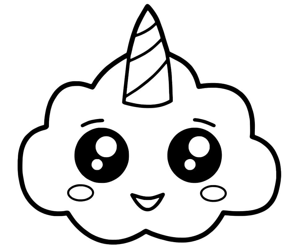 Clouds Coloring Pages Printable - Take a deep breath and relax with