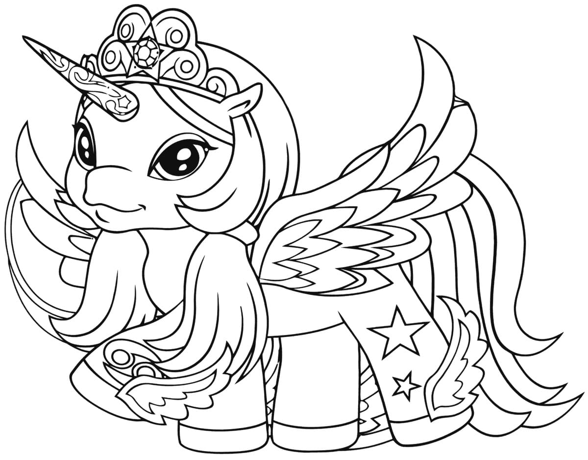 Adorable Filly Funtasia Coloring Page - Free Printable Coloring Pages