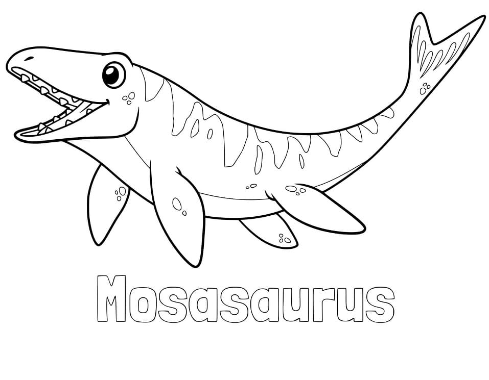 Adorable Mosasaurus