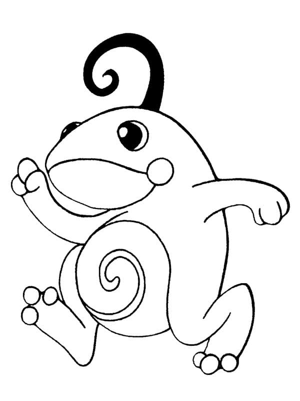 Adorable Politoed Coloring Page - Free Printable Coloring Pages for Kids