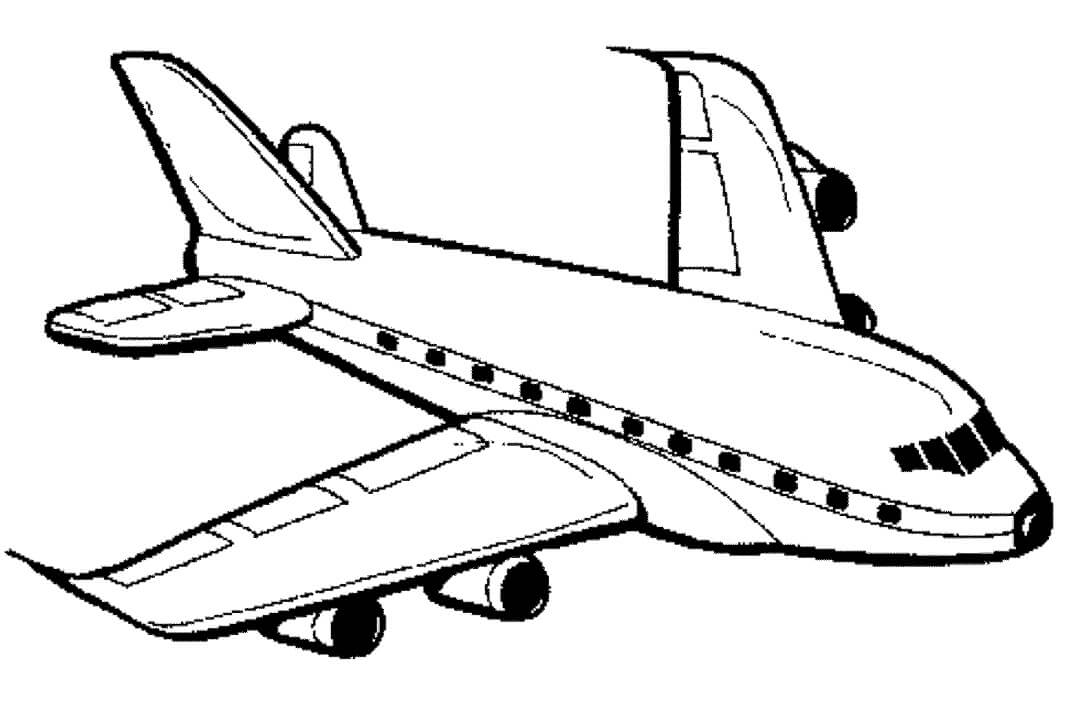 77 Coloring Pages Aeroplane Best