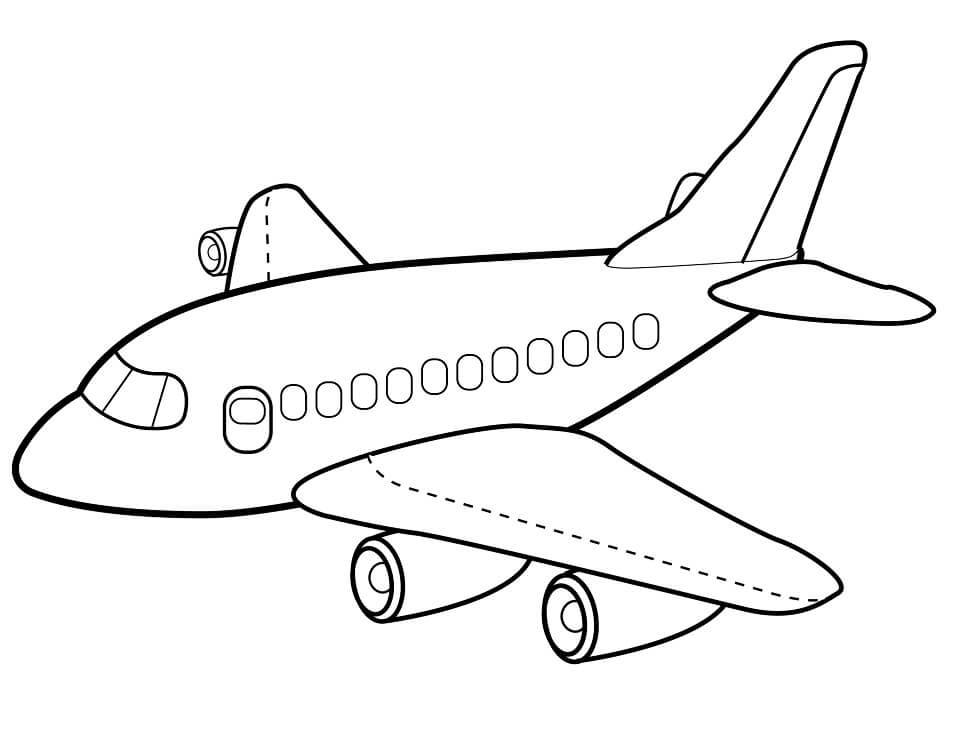 Aeroplane Drawing Outline @ Outline.pics