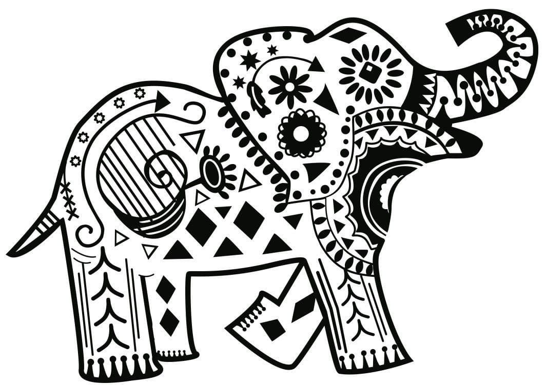 African Zen Elephant