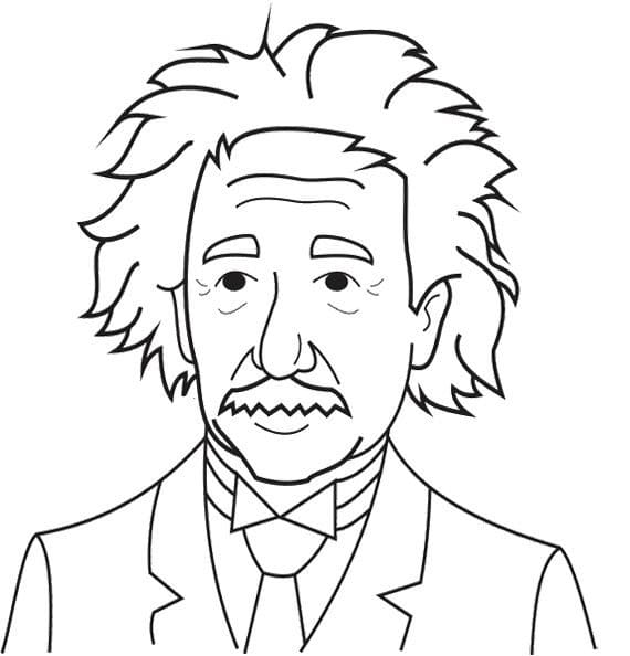 Albert Einstein Free Printable