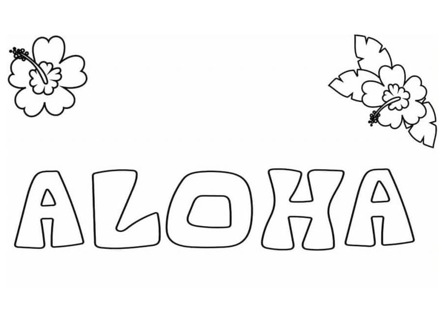 Aloha Coloring Pages Free Printable Coloring Pages For Kids
