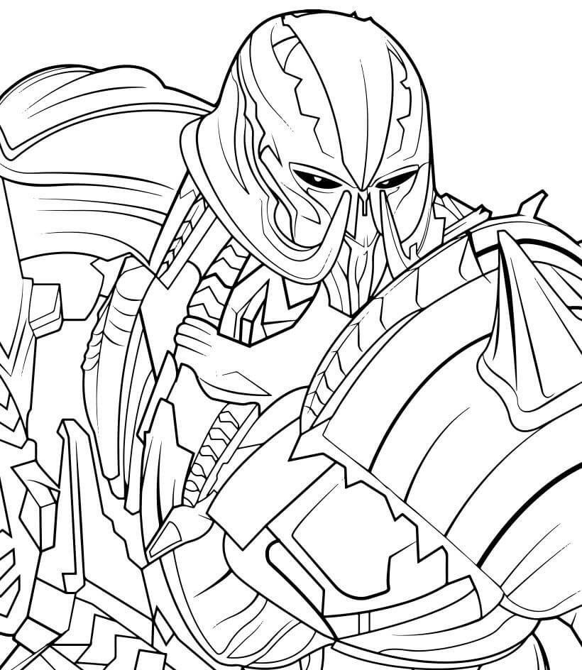 Awesome Megatron Coloring Page - Free Printable Coloring Pages for Kids