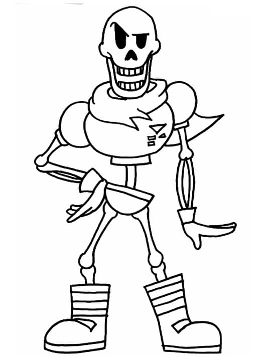 Amazing Papyrus Coloring Page - Free Printable Coloring Pages for Kids