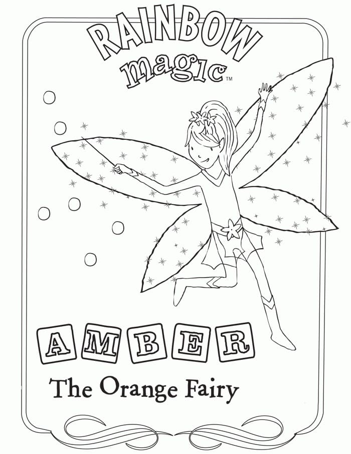 Amber The Orange Fairy