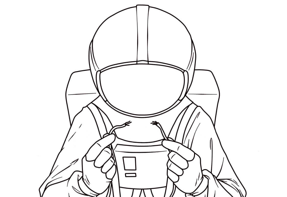 among us coloring book page