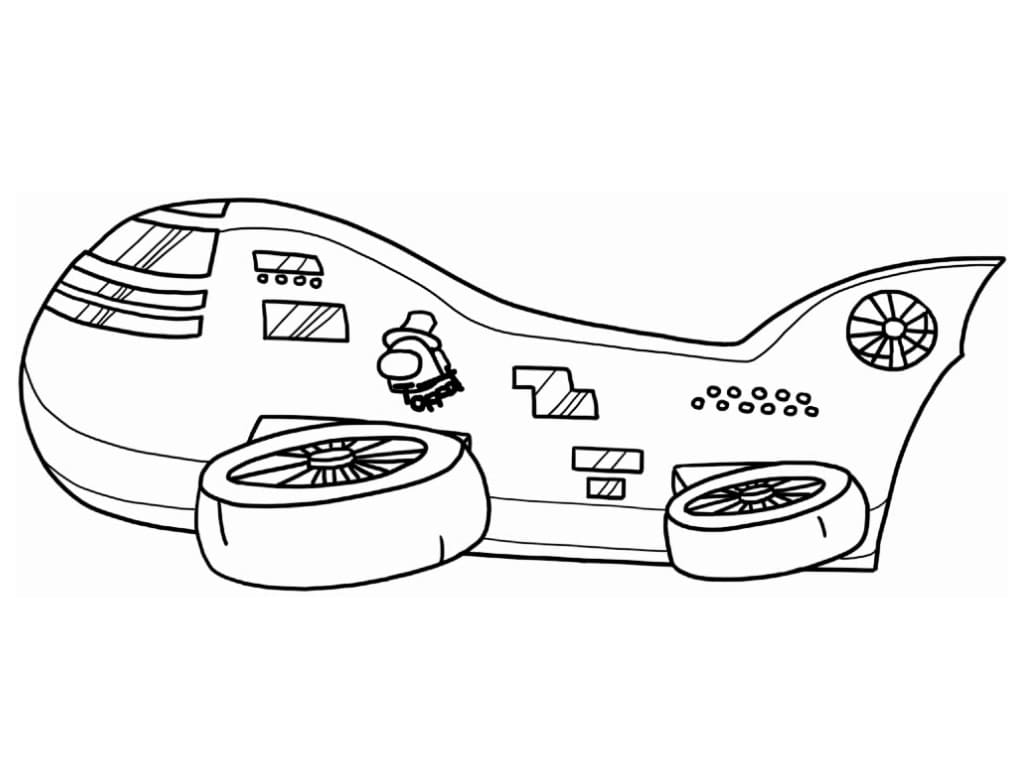65 Collection Among Us Spaceship Coloring Pages  Best HD