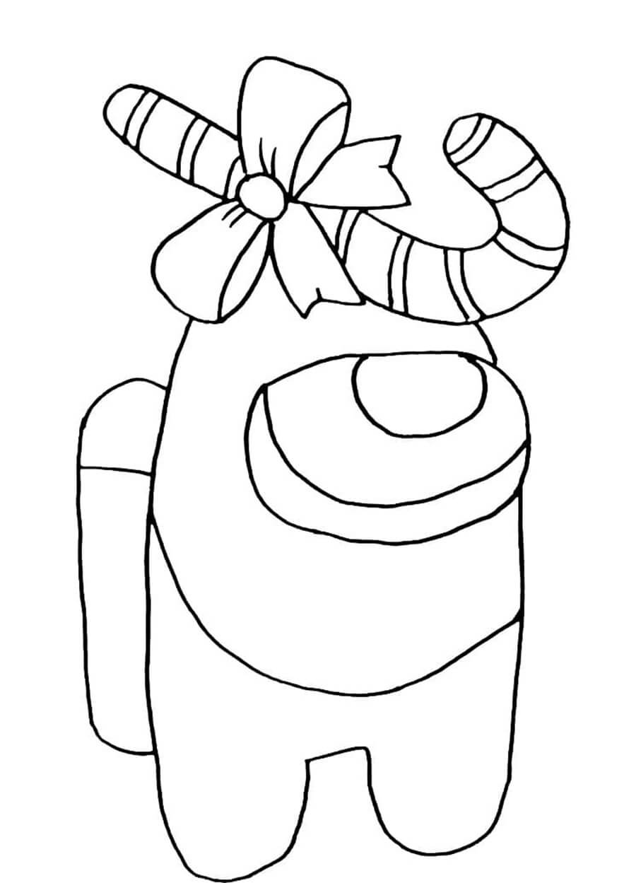 Among Us 12 Coloring Page - Free Printable Coloring Pages for Kids