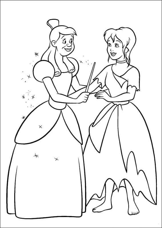 Anastasia Tremaine and Cinderella