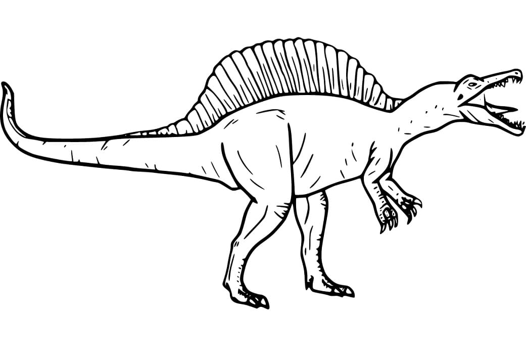Angry Spinosaurus