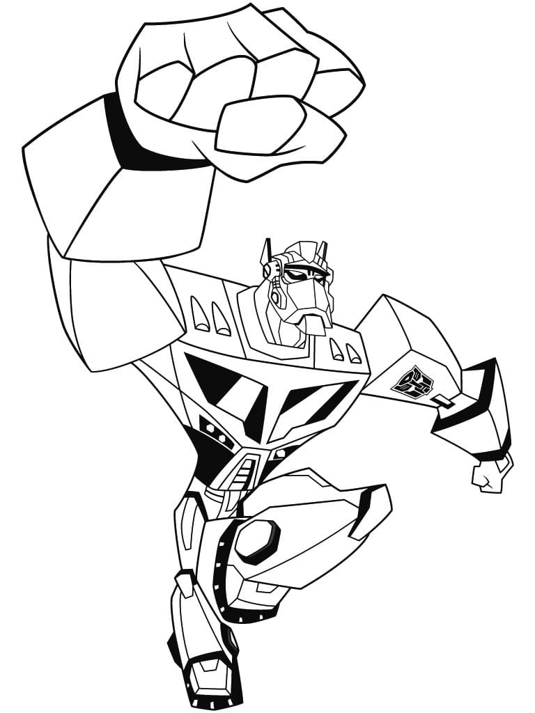 Optimus Prime Coloring Pages - Free Printable Coloring Pages for Kids