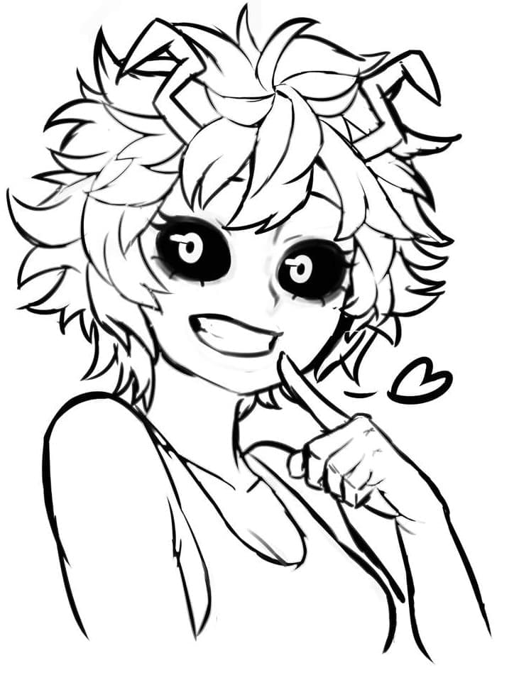 Mina Ashido Coloring Pages - Free Printable Coloring Pages for Kids