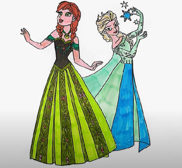 Anna and Elsa