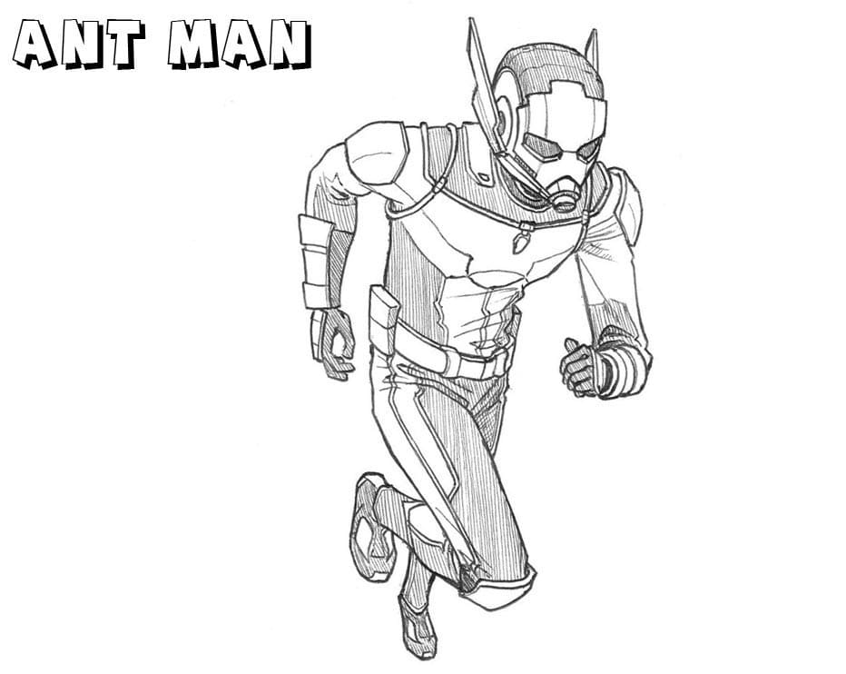 Ant-Man Running