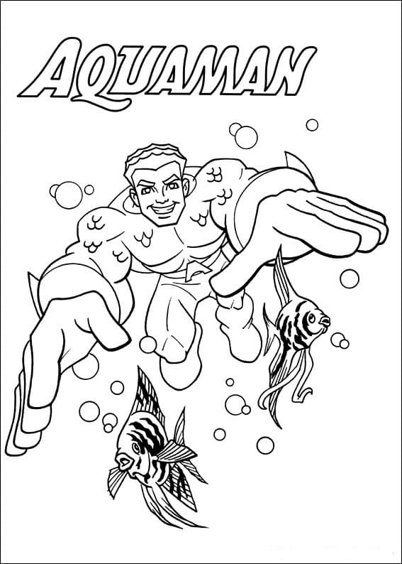 Aquaman from Super Friends