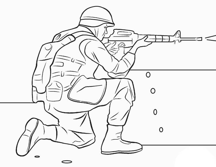 Soldier Coloring Pages - Free Printable Coloring Pages for Kids