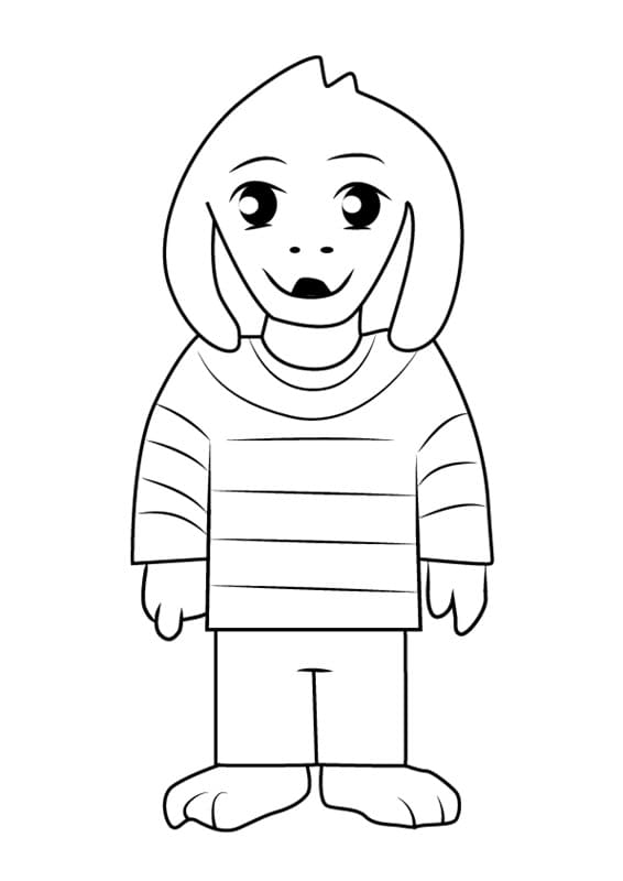 Asriel Undertale Coloring Page Free Printable Coloring Pages For Kids