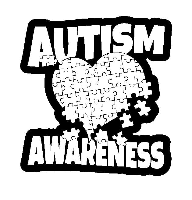 Puzzle Piece Autism Awareness Coloring Page Free Printable Coloring Pages For Kids