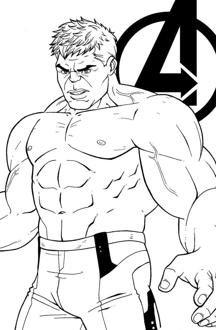 avenger hulk coloring page free printable coloring pages for kids